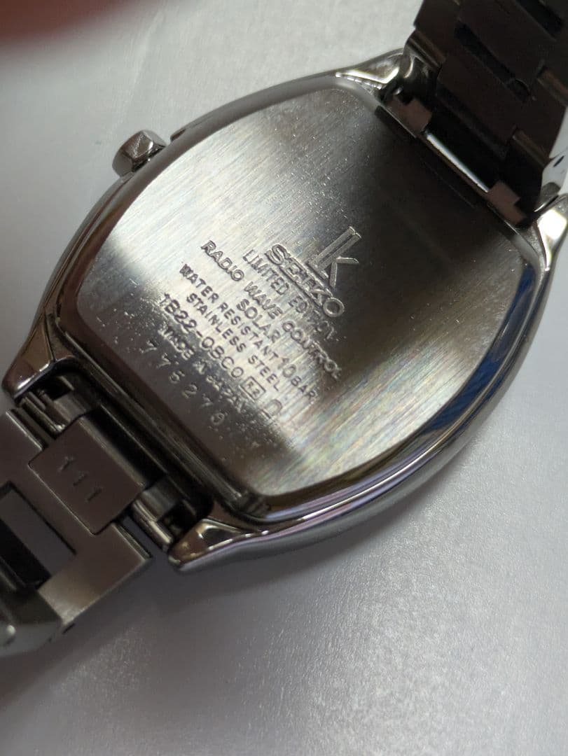 s*☀様 SEIKO ルキアクリスマス限定モデル ダイヤモンド風装飾◆限定品