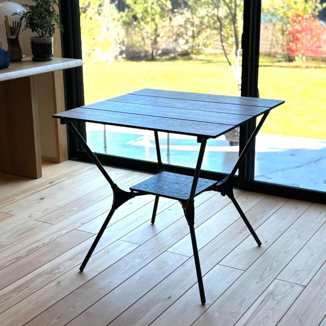 モンベル マルチフォールディングテーブル 下部ボード付き キャンプ