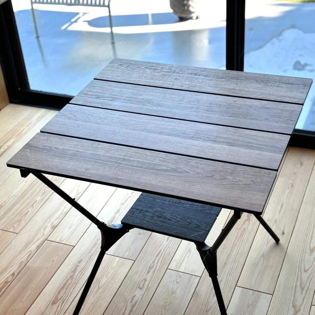 モンベル マルチフォールディングテーブル 下部ボード付き キャンプ