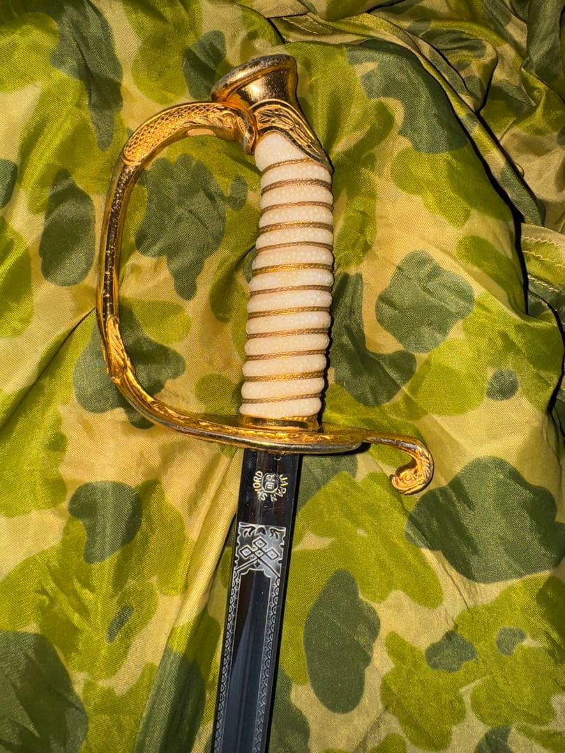 日刀製　アメリカ海軍士官用サーベル　模造刀
