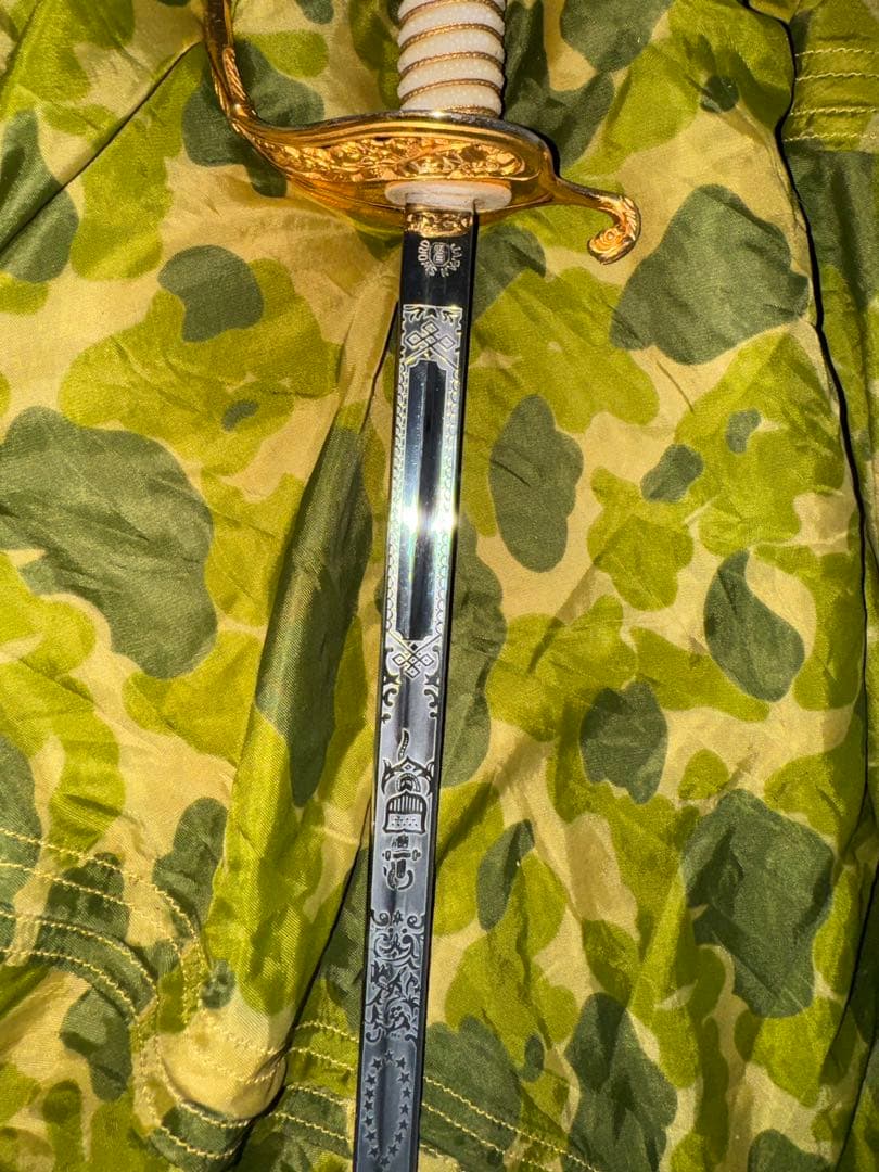 日刀製　アメリカ海軍士官用サーベル　模造刀