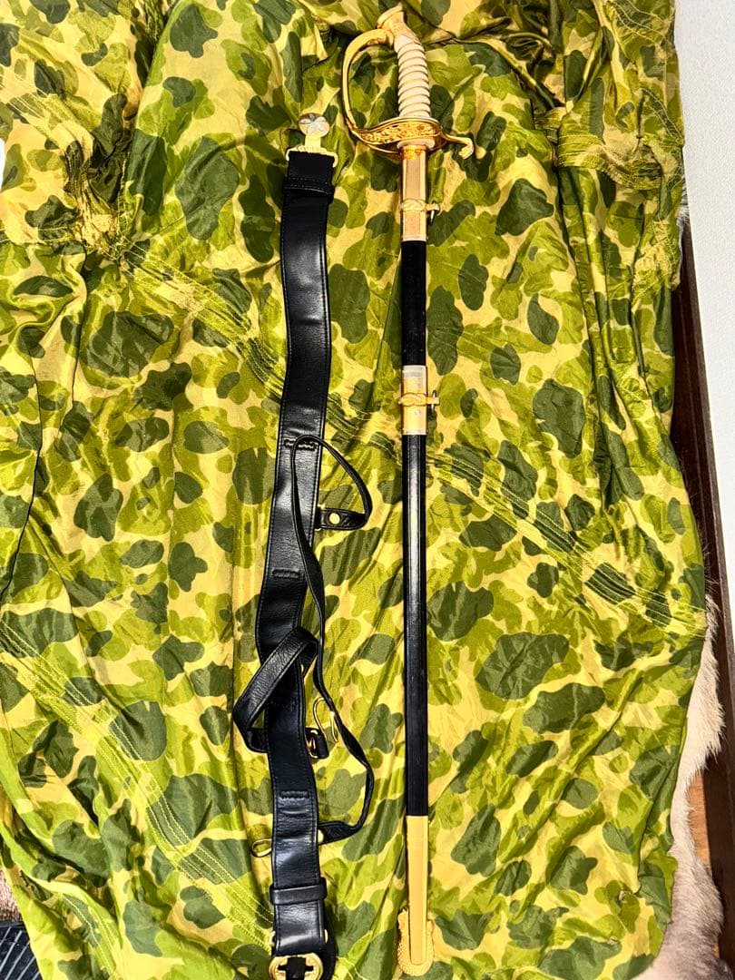 日刀製　アメリカ海軍士官用サーベル　模造刀