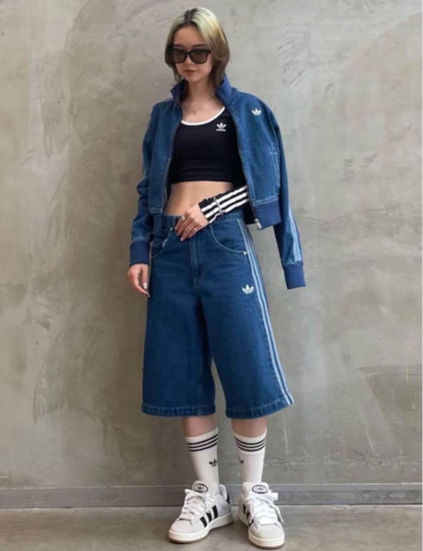 完売品！新品❥ デニム トラックジャケット ジャージ アディダス オリジナルス