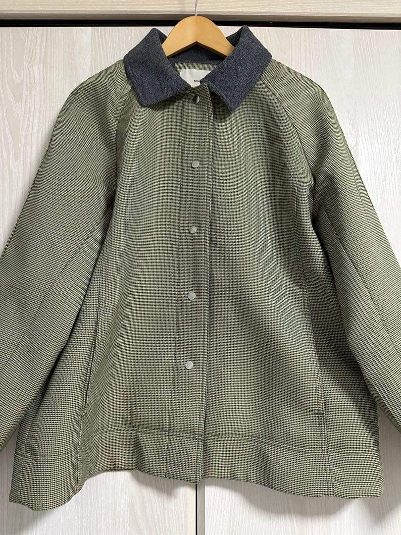 ジャケット・アウター Houndstooth Raglan Jacket 36