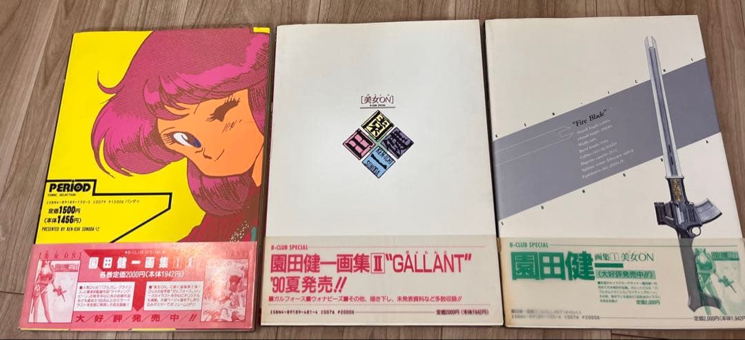 園田健一　Period 画集I 画集II ３冊セット