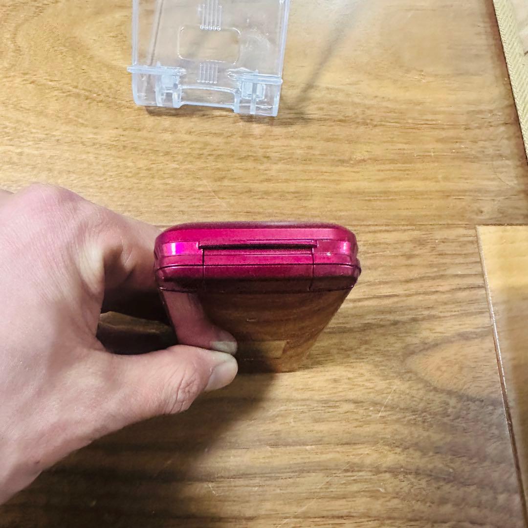 au KYF43 ガラケーワインレッドnanoSIM対応 通電動作OK初期化済み