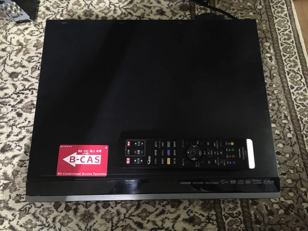 東芝　D-BW500 ビデオ内蔵HDD/DVD／ブルーレイレコーダー　訳あり