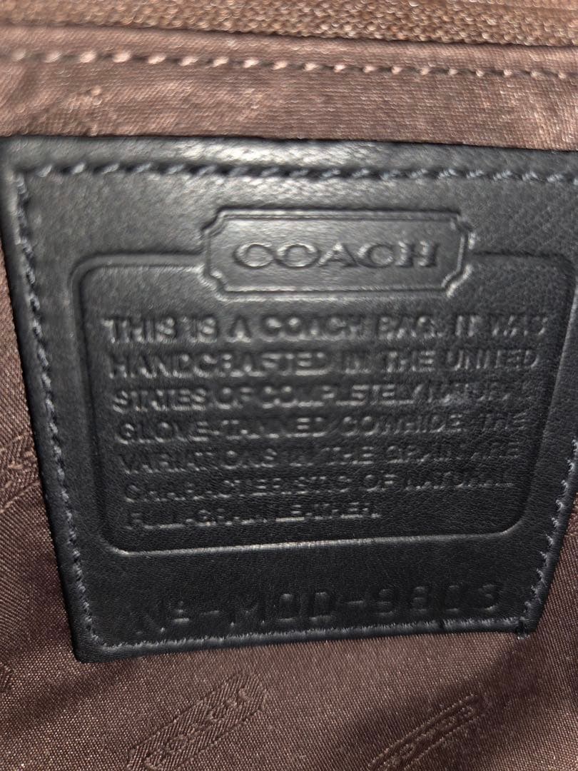 【USA製/美品】オールドコーチ OLD COACH トートバッグ 9803 黒