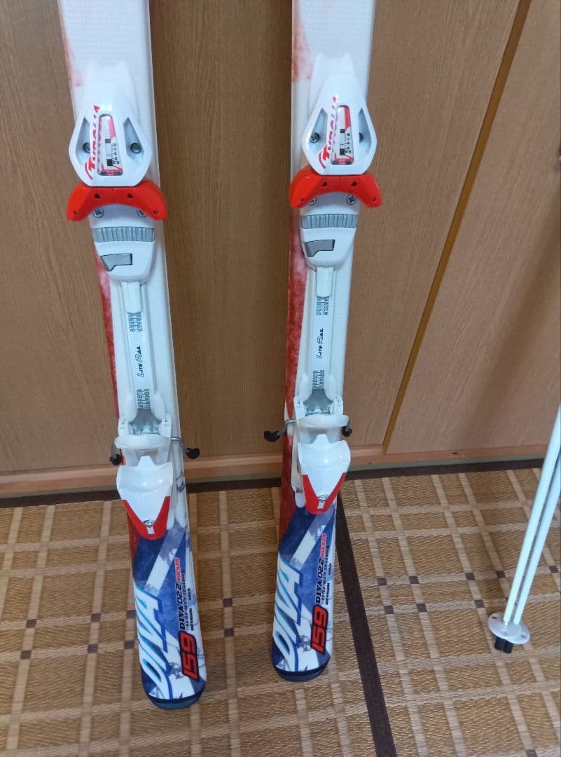 スキーセット 159cm Hart DIVA D2.2 ロッカー　カービング