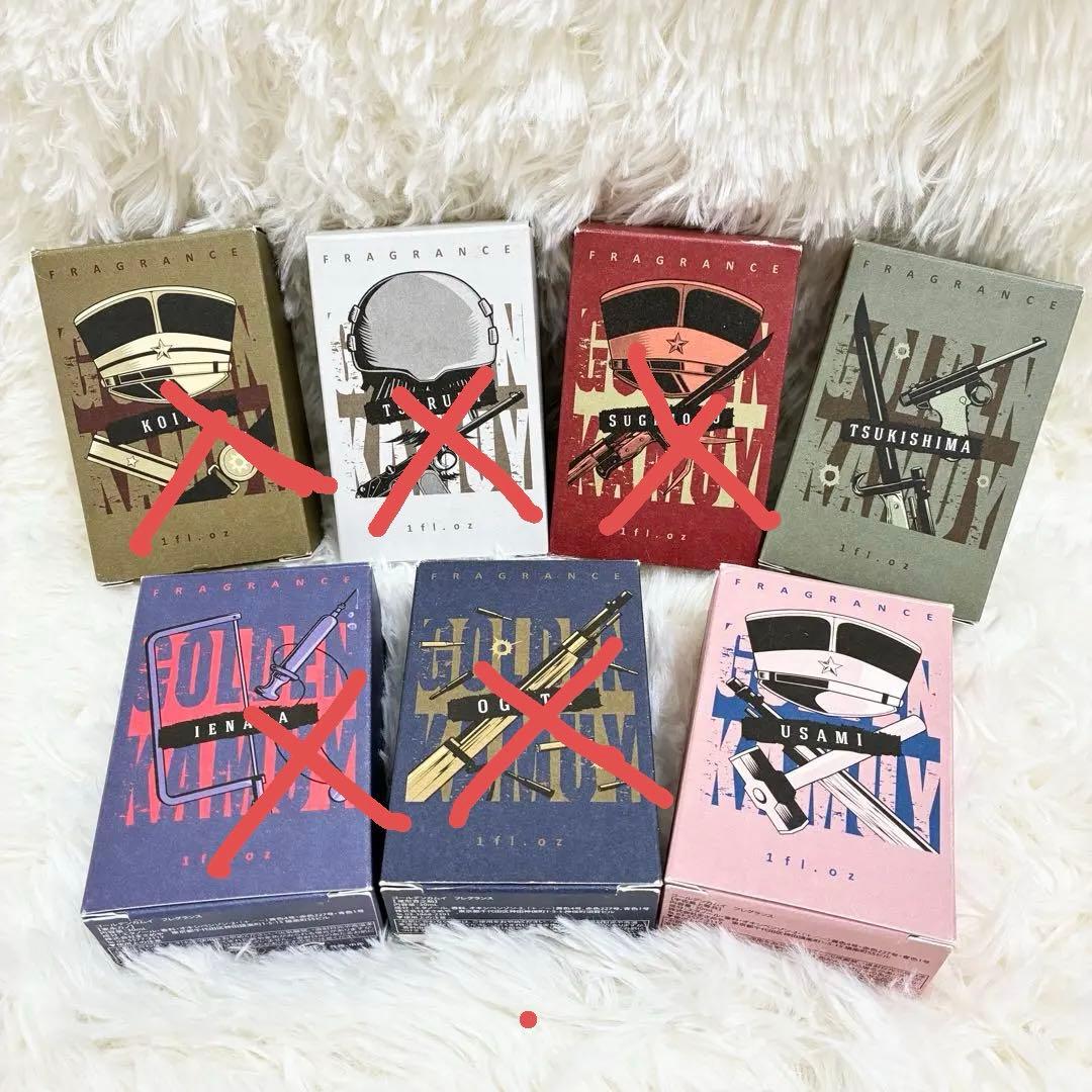 【みお】 ゴールデンカムイ 月島　宇佐美　フレグランス 2点セット 香水