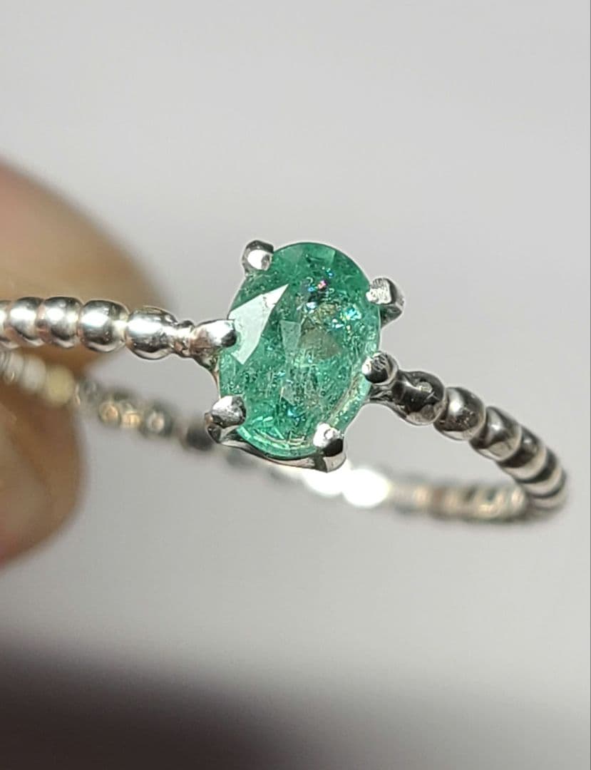 ユイ★バターリャパライバトルマリン、ブラジル産トルマリン★リングオーダー