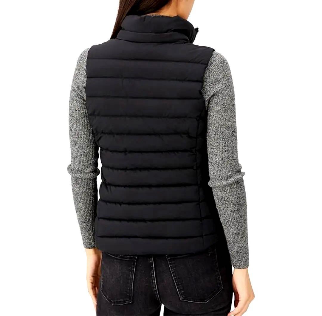 【極美品✨】TATRAS オルシエラ ダウンベスト S ブラック ファー付正規品