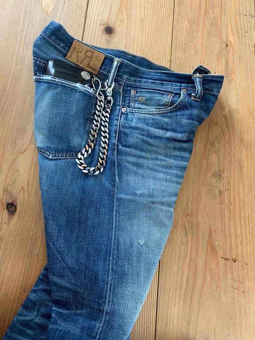 NANAさま専用銀厚ウォレットチェーン45cm2本　ナスカン　ハンドメイドSカン