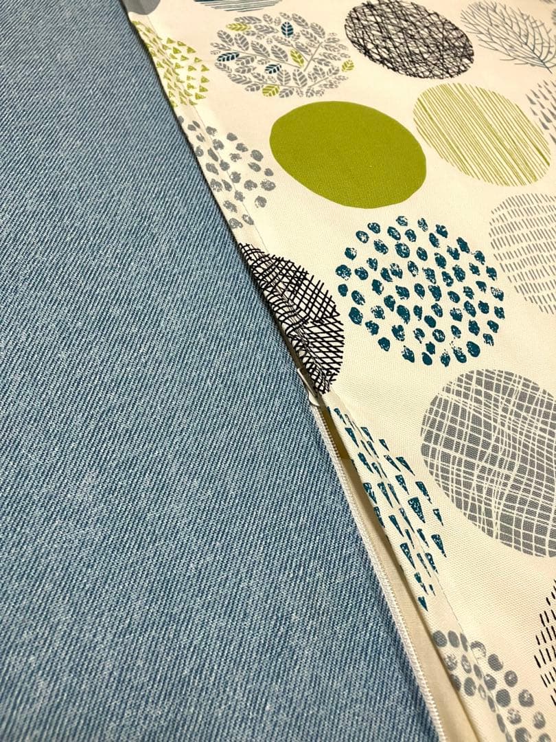 ベビー円形座布団1m カバー2枚　⁂korotan様