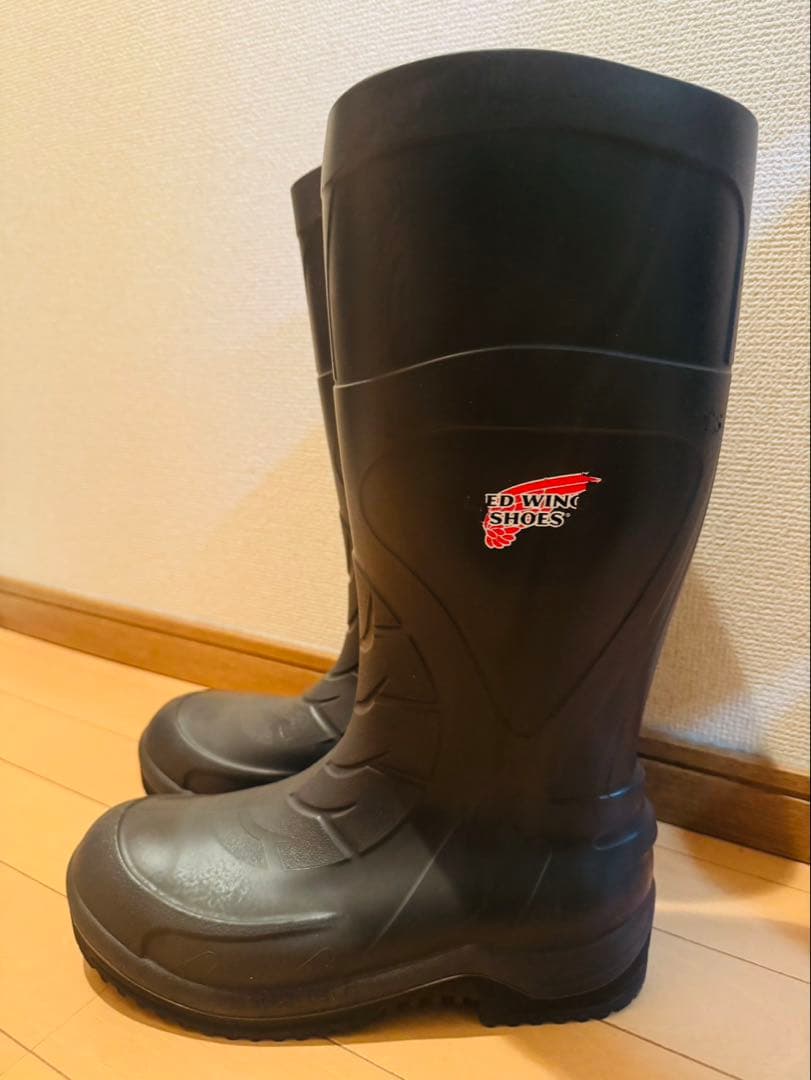 RED WING SHOES ブラック長靴 59001 M/7.5/C/75