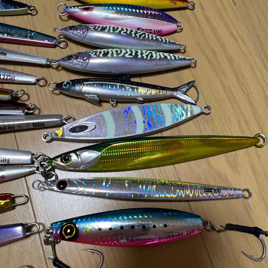 ジギング　メタルジグ 130g〜300g ジグまとめ売り　56個　羽田ジグ