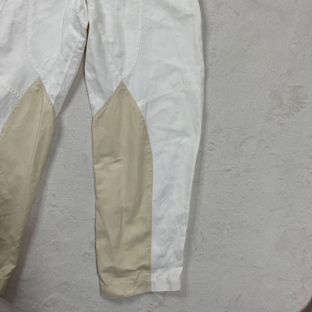 【美品】ステラマッカートニー　オフホワイト×ベージュ サロペット 38