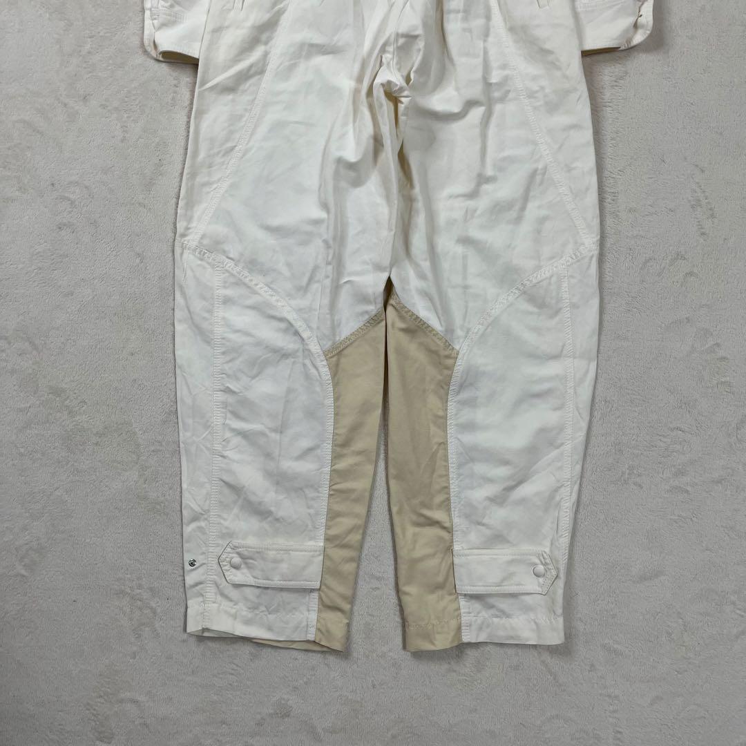 【美品】ステラマッカートニー　オフホワイト×ベージュ サロペット 38