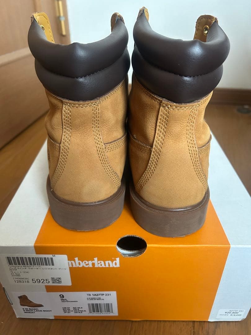 Timberland 6インチ 27.0cm数回しか履いていない美品です