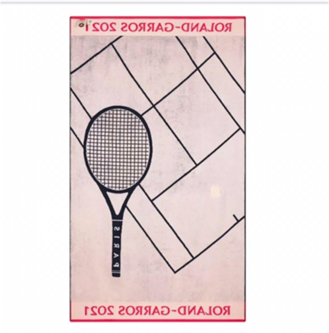 2021 Roland Garros 全仏オープンテニス公式 タオル ネイビー