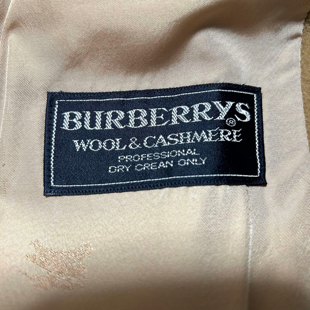 バーバリーズ ステンカラーコート カシミヤ ロングコート Burberrys