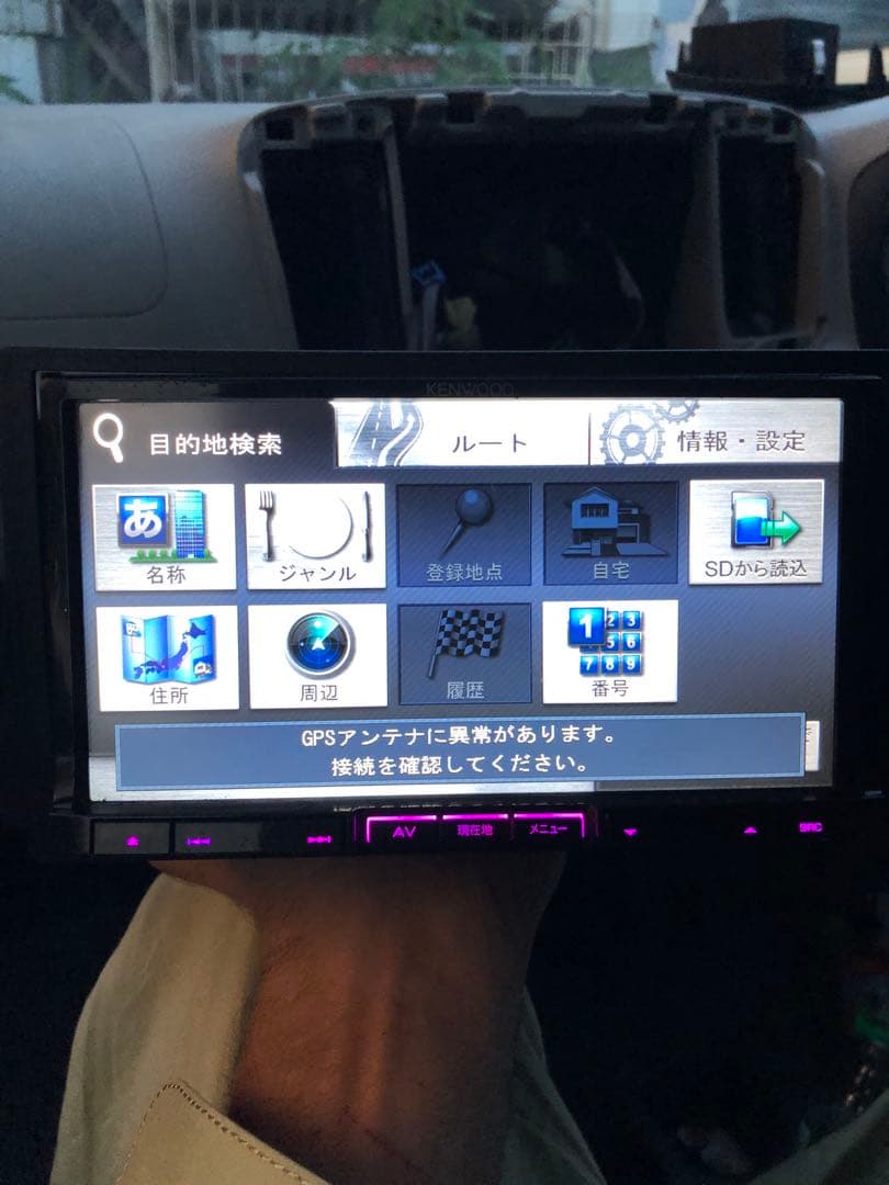 カーオーディオ KENWOOD MDV-535DT 16gb