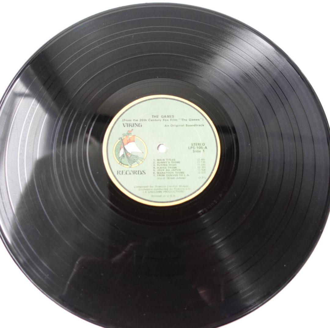 【稀少US盤1970年】フランシスレイ 栄光への賭け THE GAME サントラ