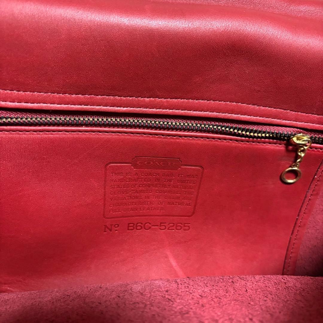 OLD COACH オールドコーチ 2wayビジネスバッグ レザー ゴールド金具