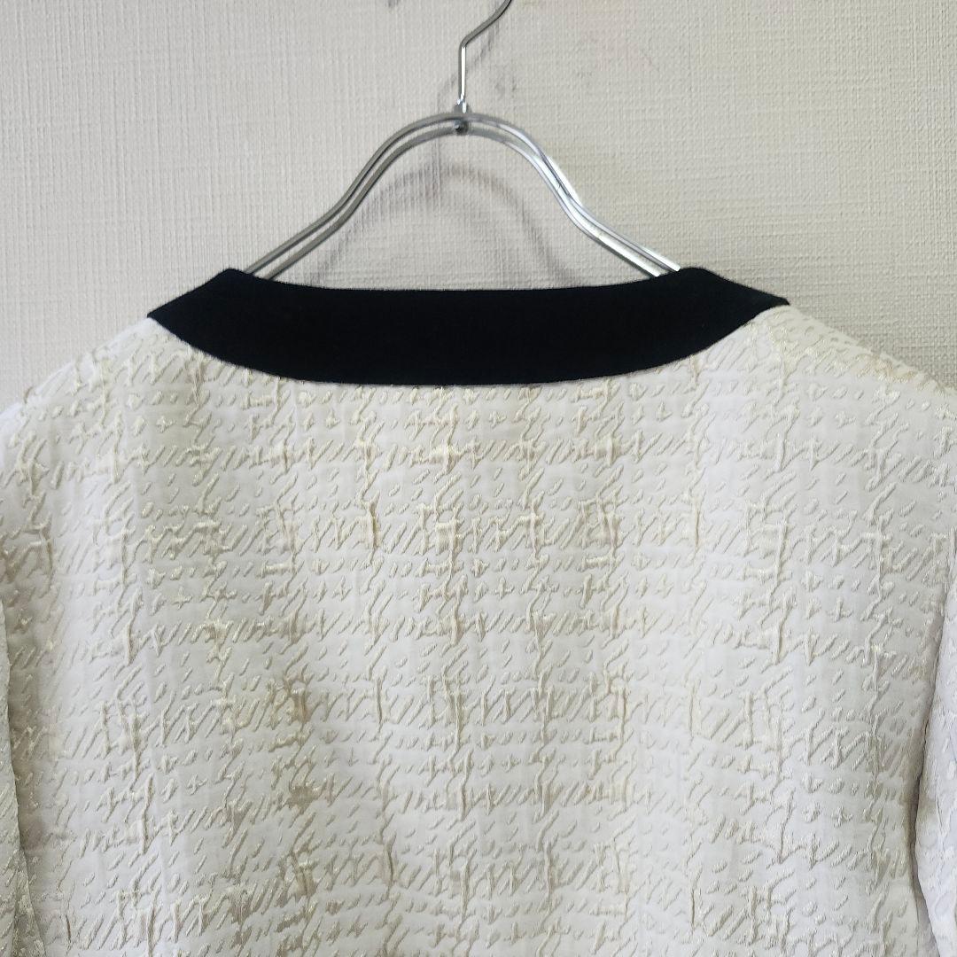 00'Archive GIVENCHY✨ ノーカラーダブルジャケット10号