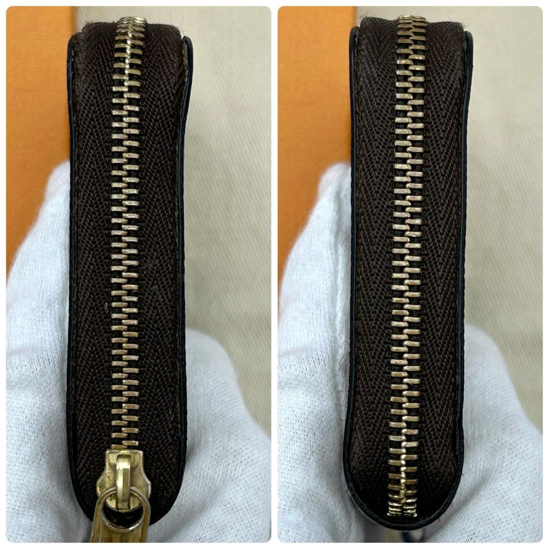 ★美品★　ルイヴィトン　ダミエ　ジッピー　パース