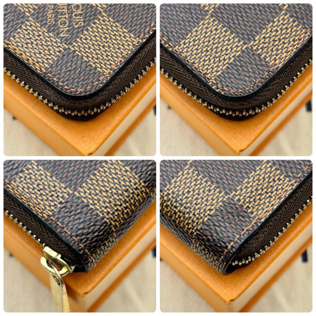 ★美品★　ルイヴィトン　ダミエ　ジッピー　パース
