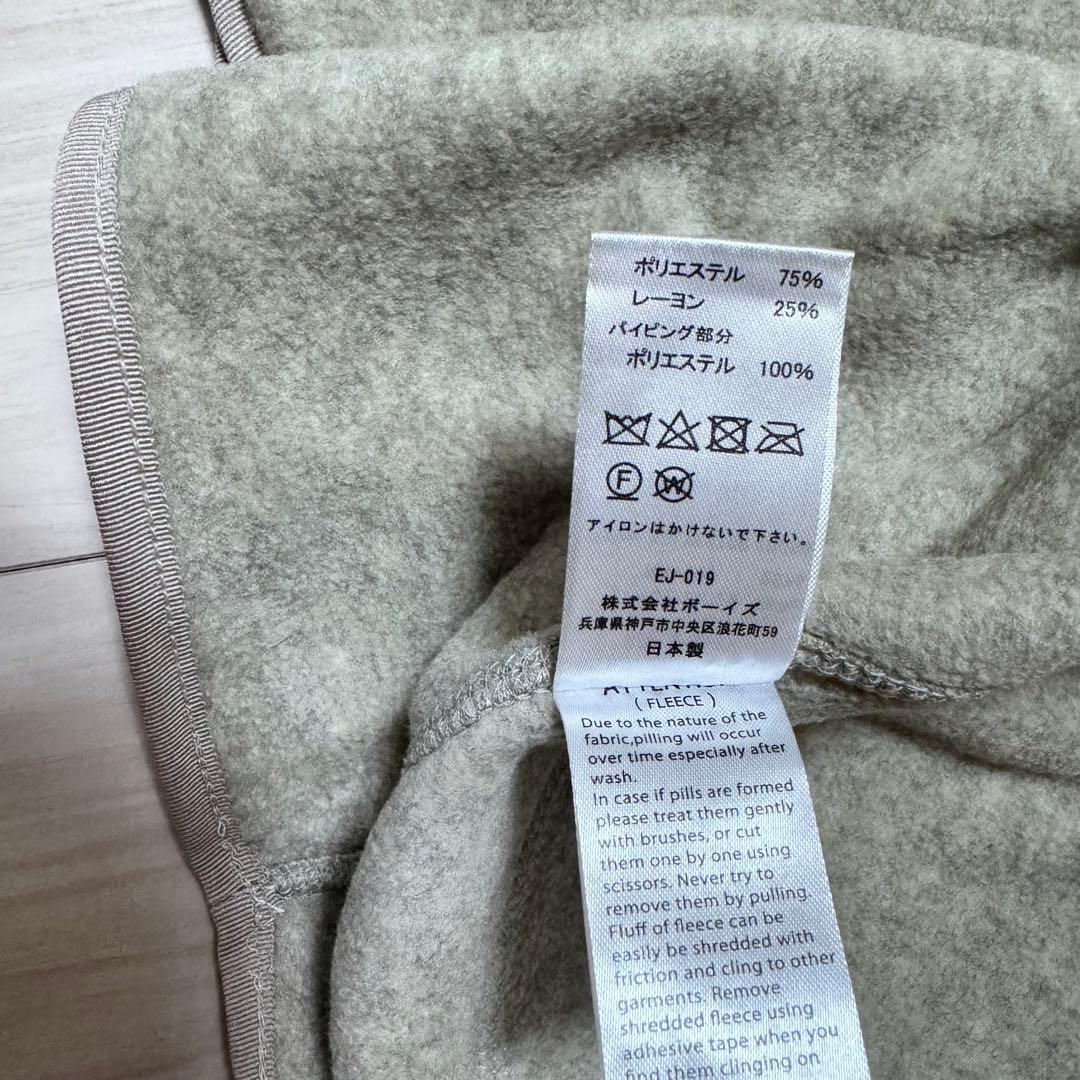 新品DANTON(ダントン)フリース カラーレスベスト レディース38