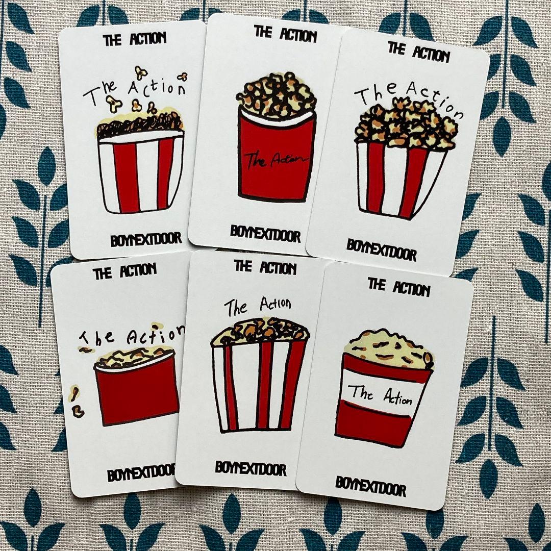 BOYNEXTDOOR The Action 事前収録 セット全員6枚