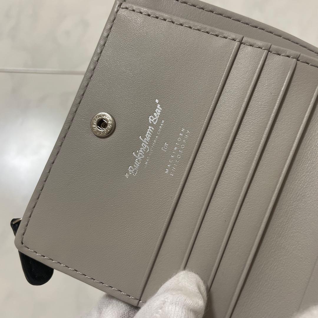 【新品未使用】マッキントッシュフィロソフィー バッキンガムベア L字ファスナー