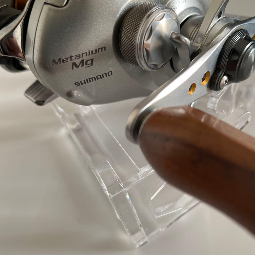 シマノ　メタニウムMG ハンドルカスタム　美品