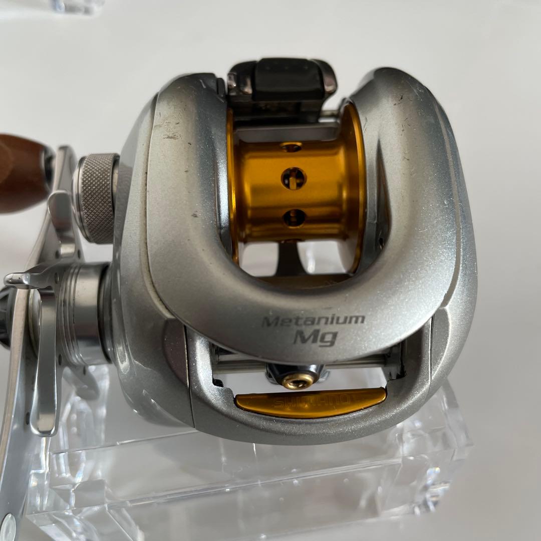 シマノ　メタニウムMG ハンドルカスタム　美品