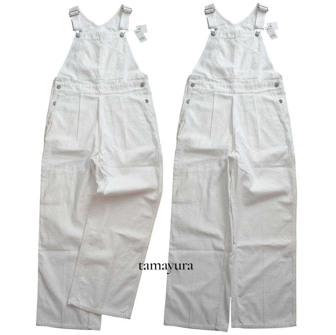 新品 ロンハーマン ヴィンテージ/デニムオーバーオール 白 サロペット