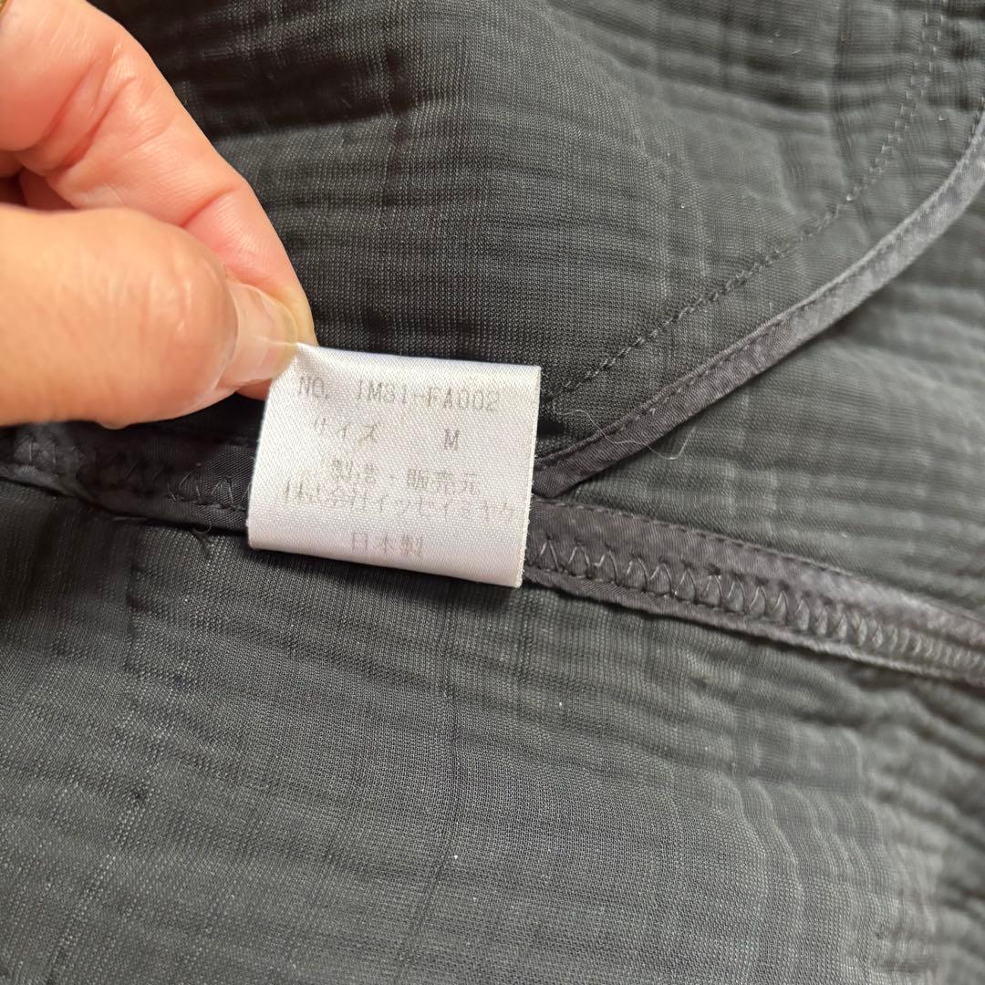 ISSEY MIYAKE イッセイミヤケ 立体裁断コート ブラック