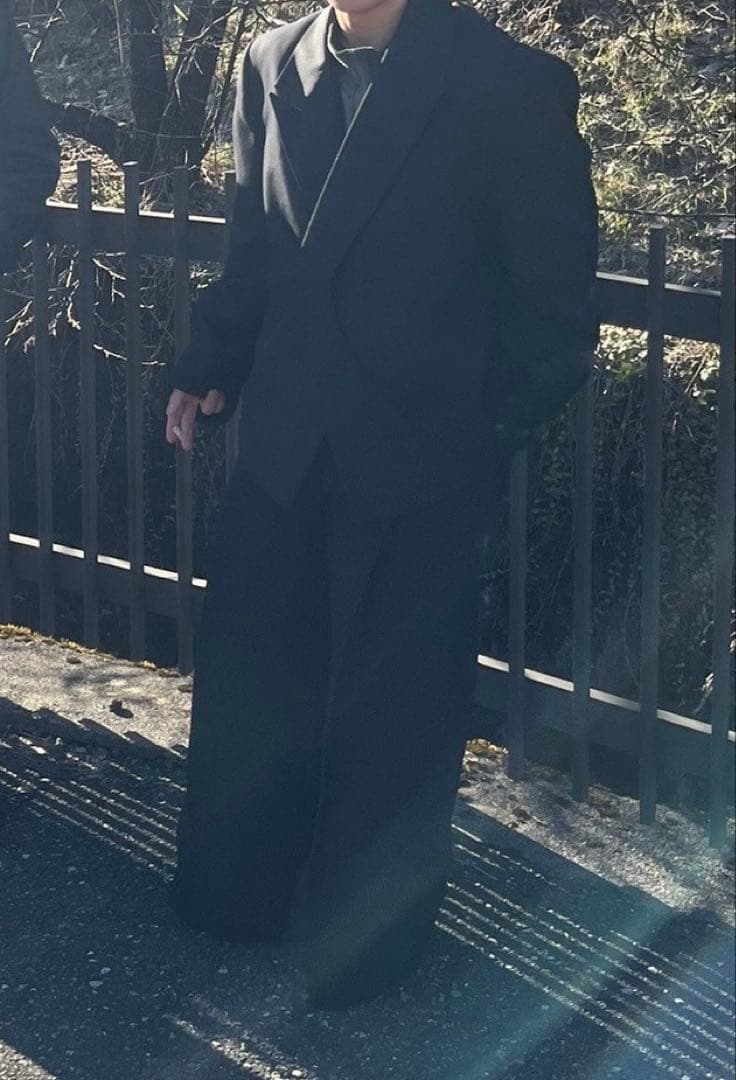 common divisor テーラードジャケット ブラック