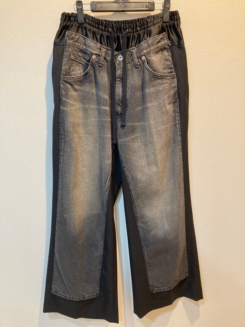 JUNYA WATANABE MAN 25SS異素材ドッキングパンツ