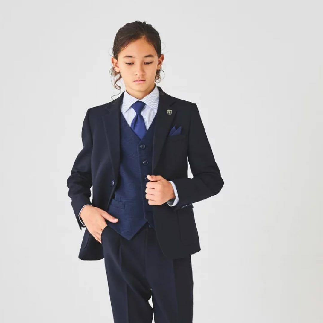 CHOPIN/ショパン フォーマルスーツ 7点　ネイビー160cm