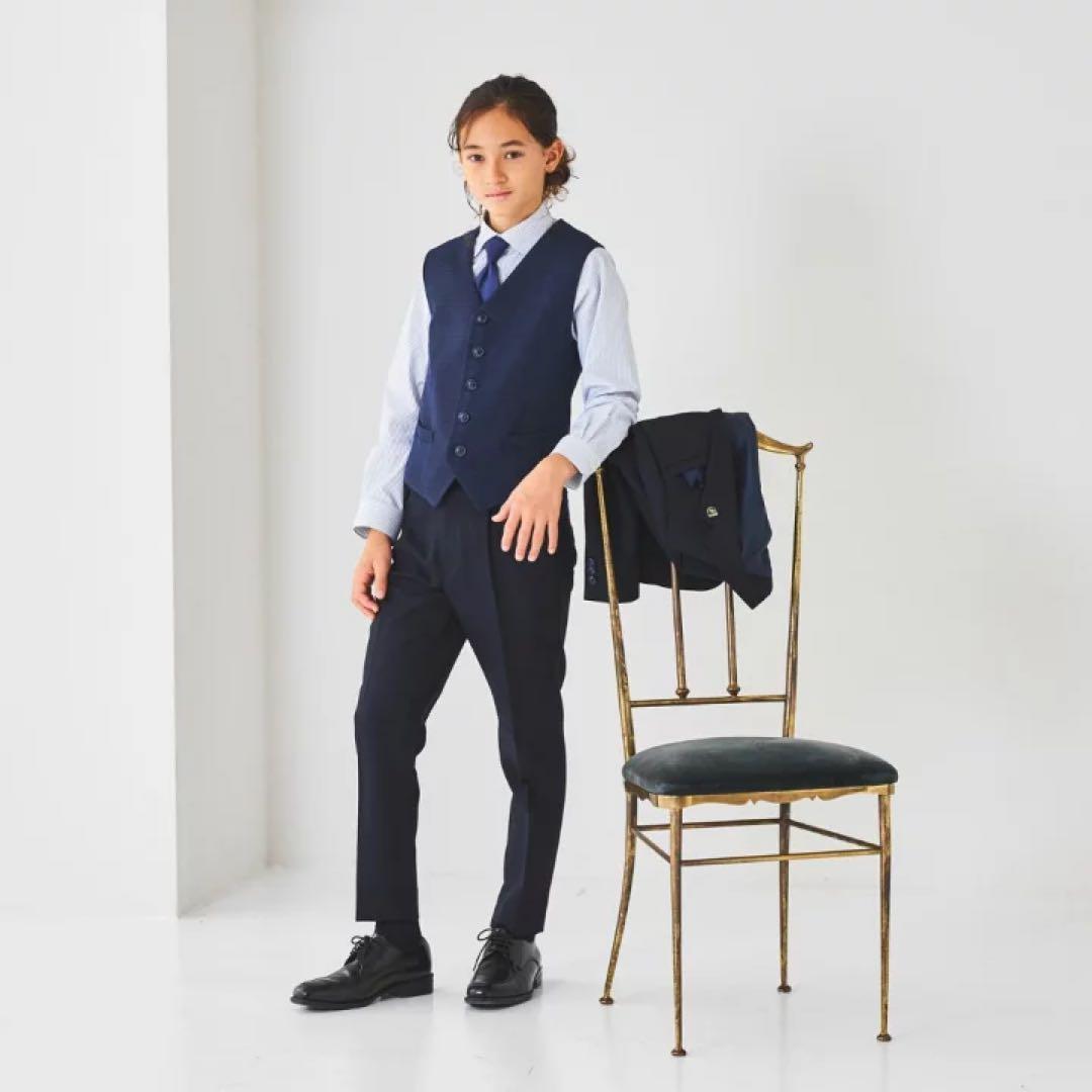 CHOPIN/ショパン フォーマルスーツ 7点　ネイビー160cm