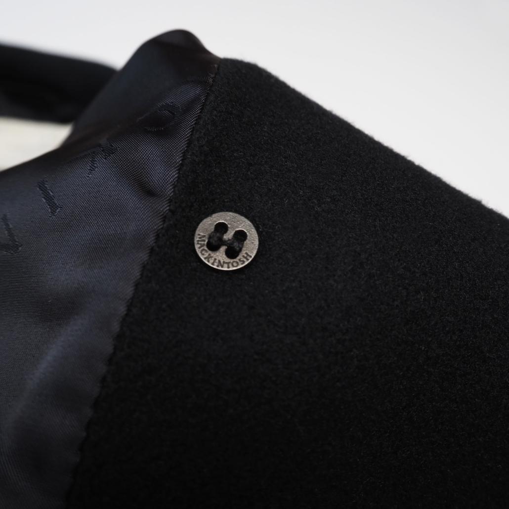 MACKINTOSH 現行白タグ ウールソフトメルトンピーコート 英国製 36