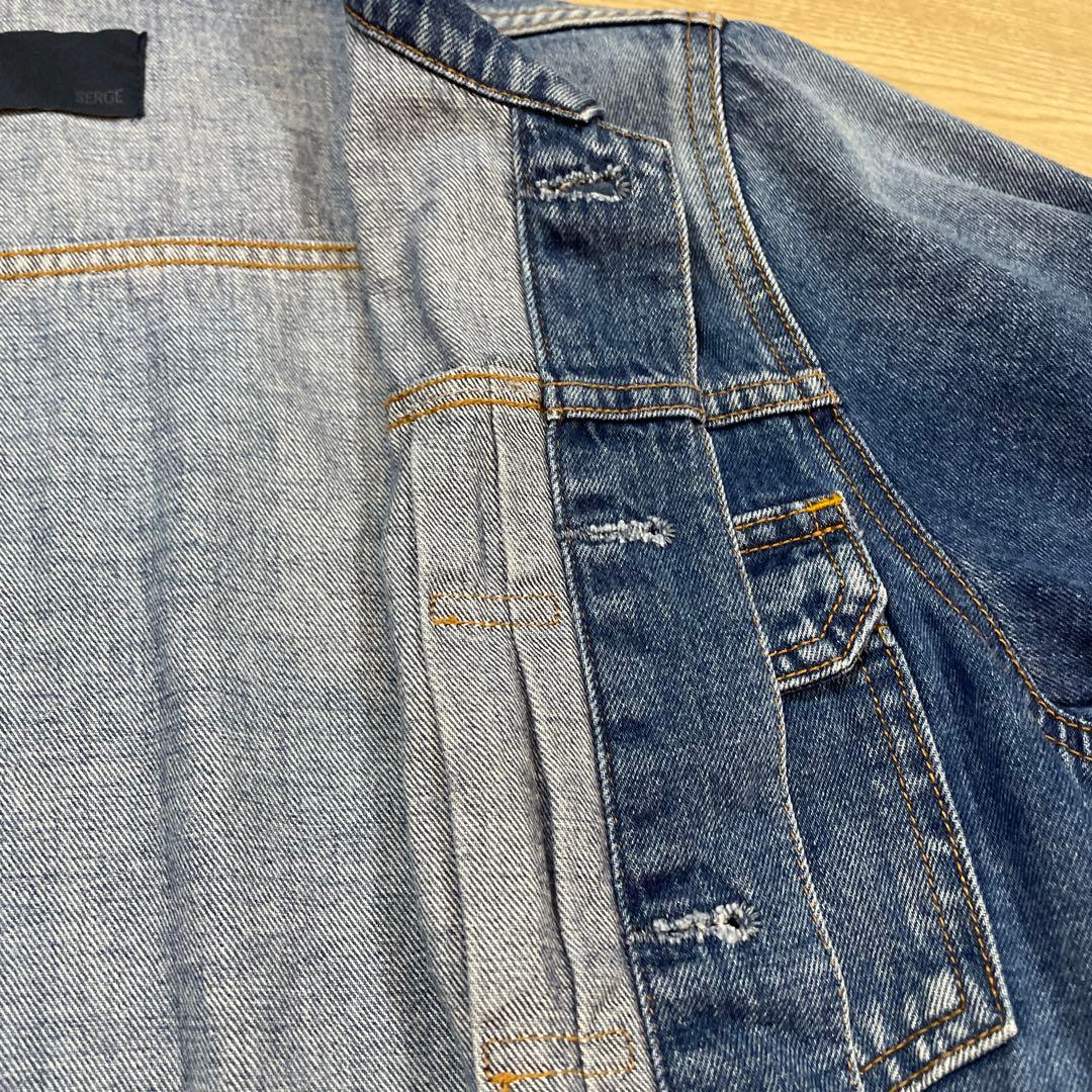 アドーア美品【SERGE】Gジャン インディゴ