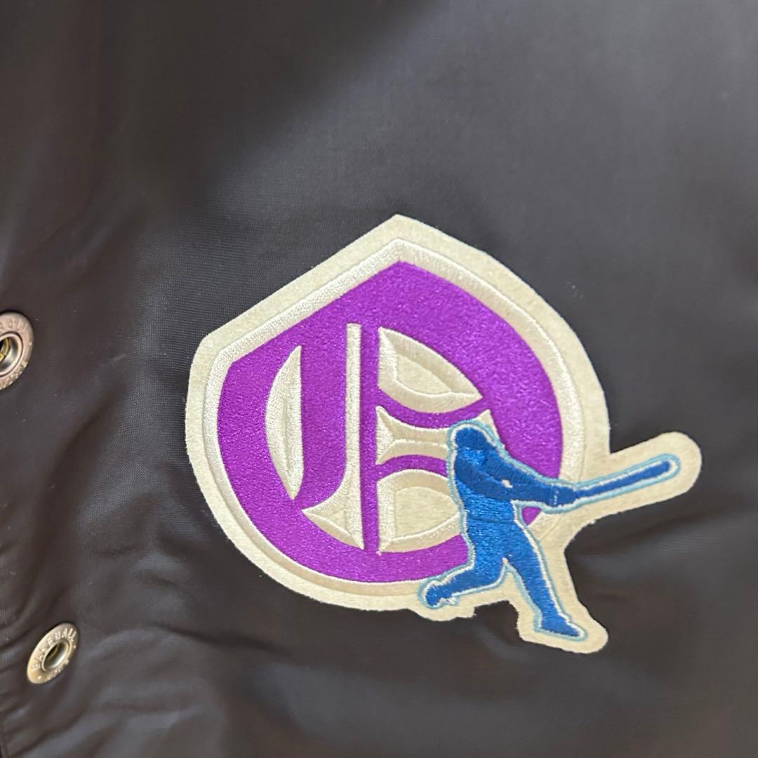 NIKE TEAM ナイキ チームオーダー 中綿スタジャン ブラック×パープル