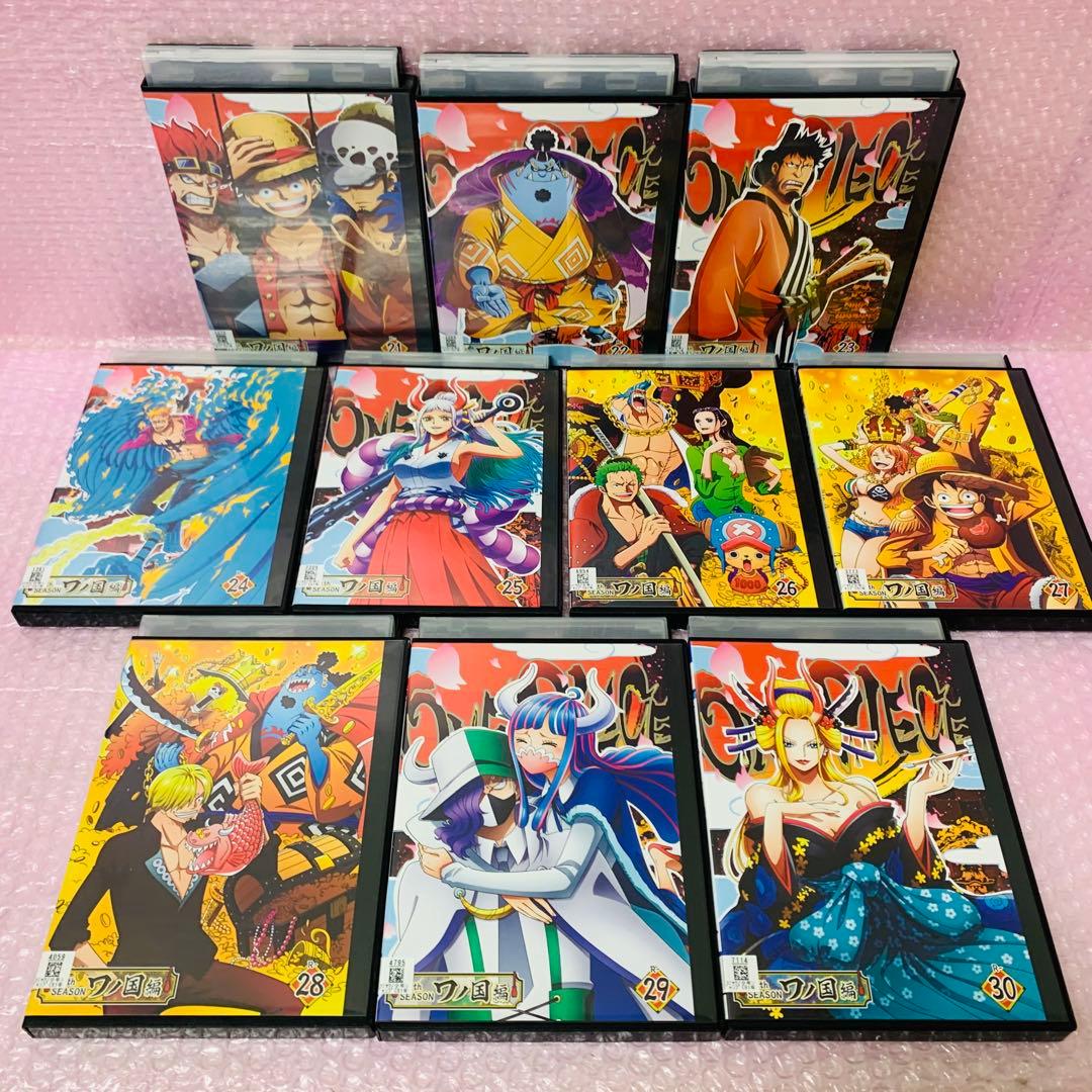 ワンピース 20THシーズン ワノ国編　DVD全巻セット　全55巻