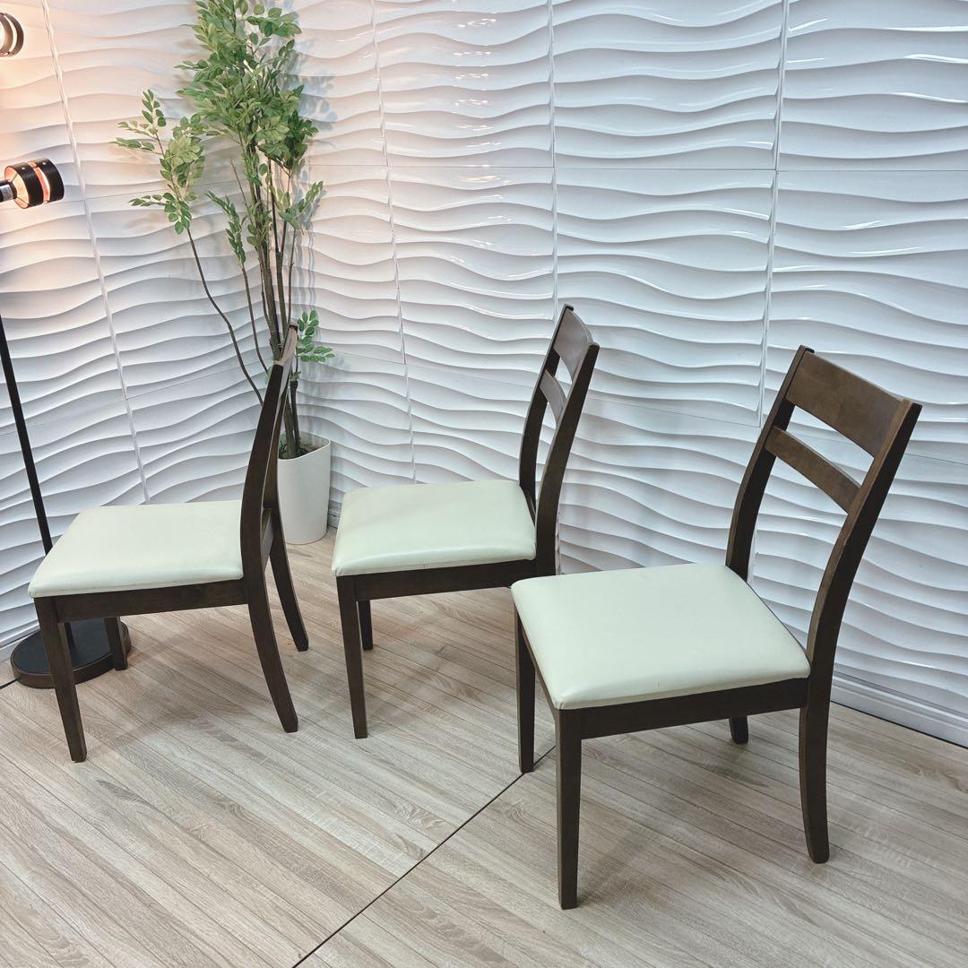 ◇大阪府 神戸市 配達料無料！◇ニトリ◇ダイニングチェア◇シャスタ3◇3脚セット