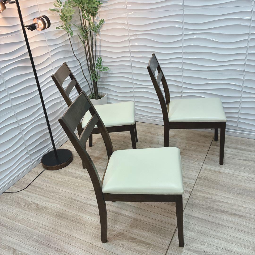 ◇大阪府 神戸市 配達料無料！◇ニトリ◇ダイニングチェア◇シャスタ3◇3脚セット