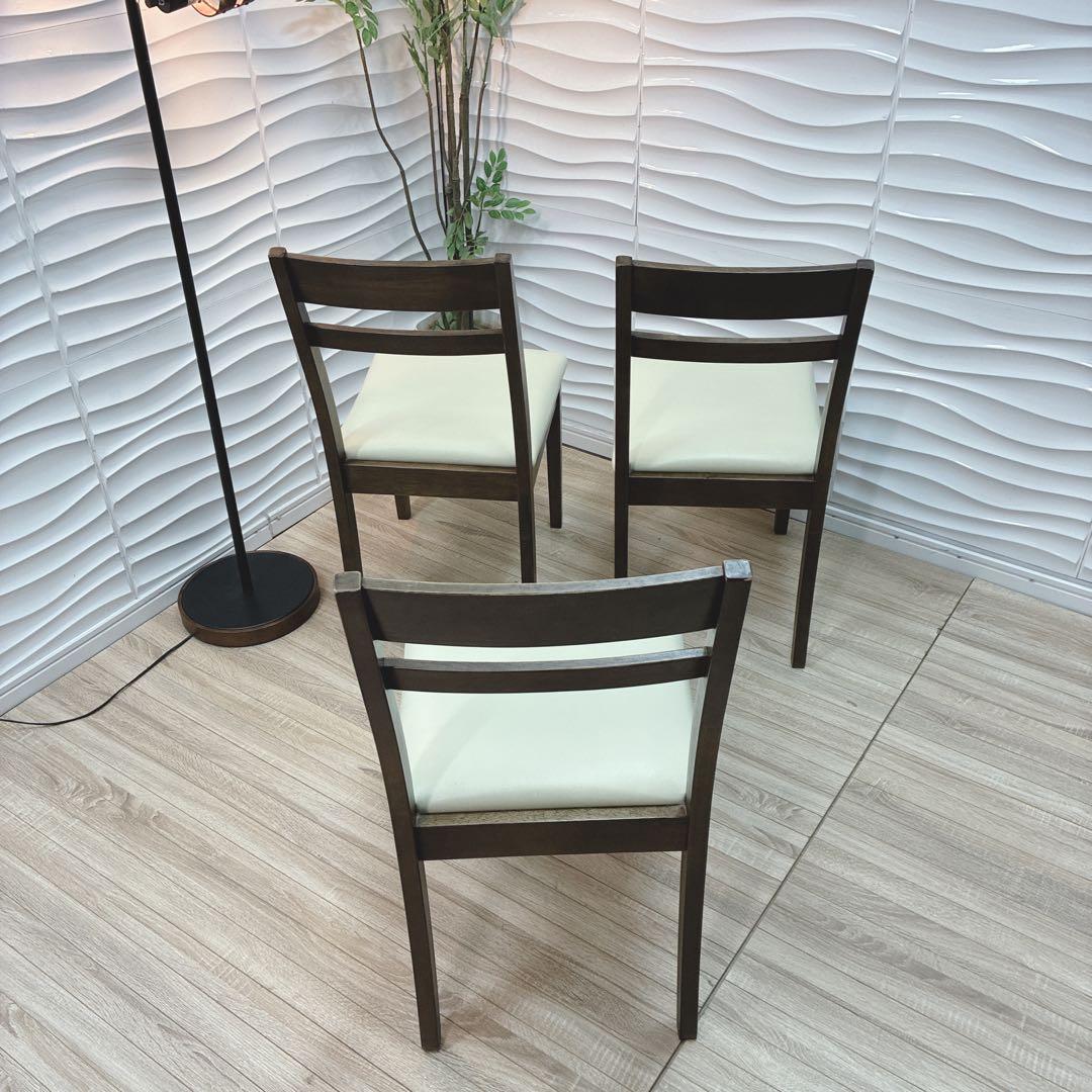 ◇大阪府 神戸市 配達料無料！◇ニトリ◇ダイニングチェア◇シャスタ3◇3脚セット