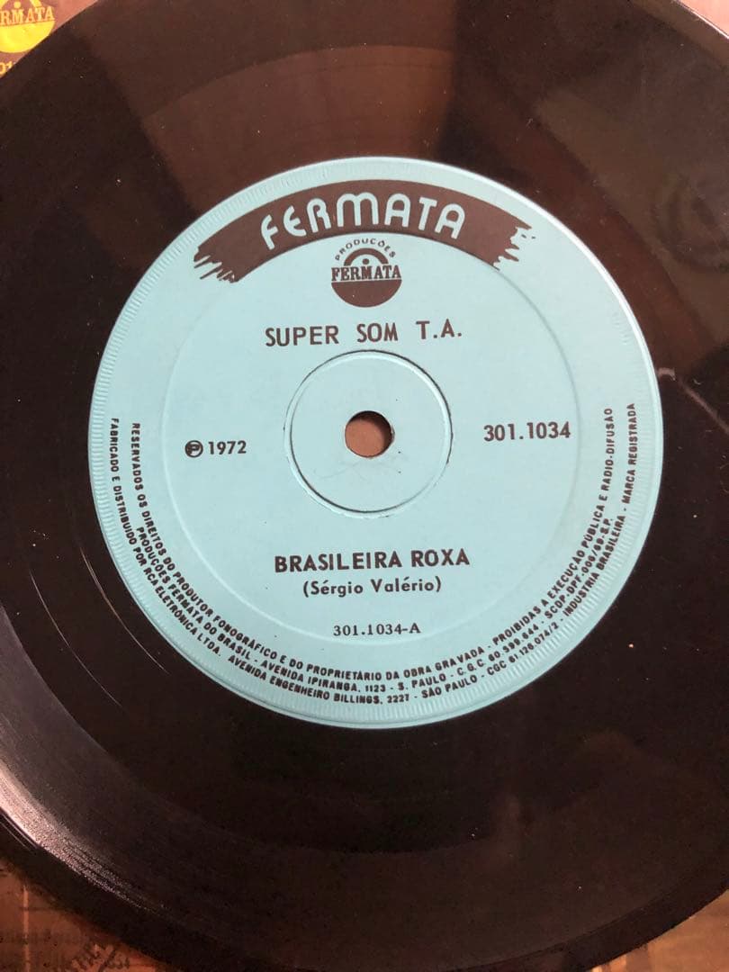 SUPERSOM T.A. オリジナル7inchレコード